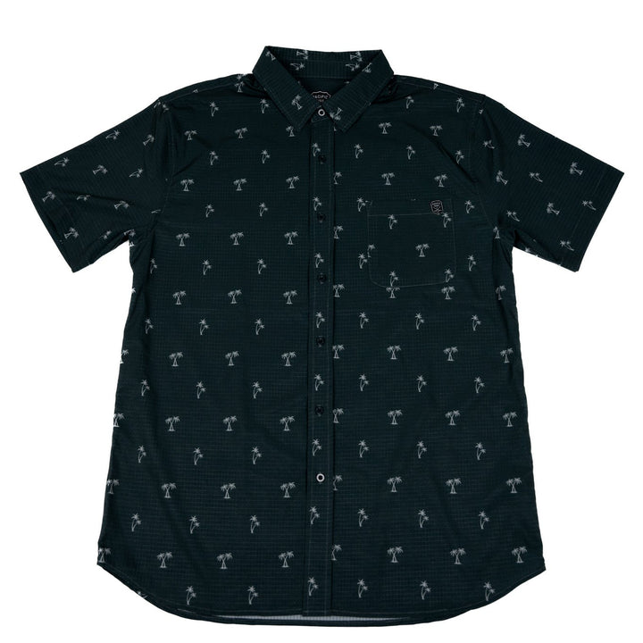 Shadow Palms Button Up