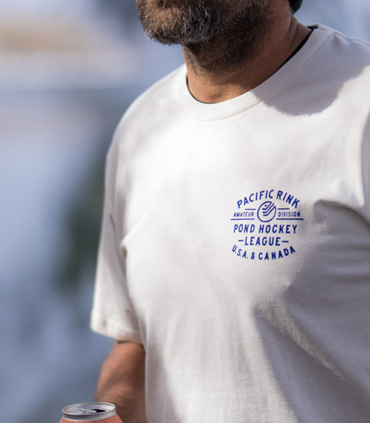 League Tee | Natural