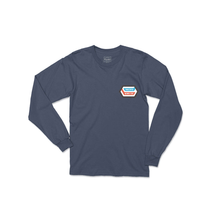 Puck Drop Tee L/S | Navy