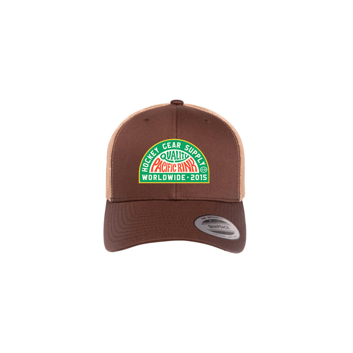 Qualitee Curved Trucker | Brown/Khaki