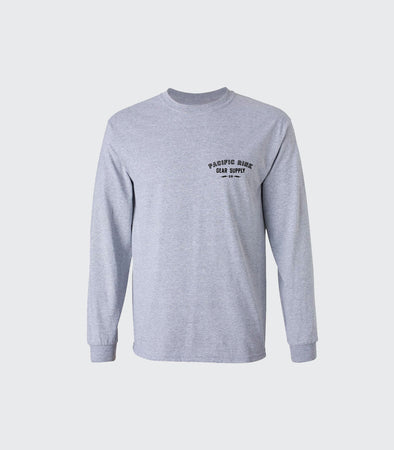 Worldwide Pond Hockey Club Tee L/S | Grey Heather