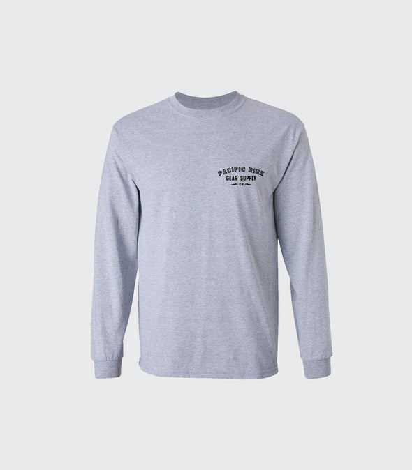 Worldwide Pond Hockey Club Tee L/S | Grey Heather