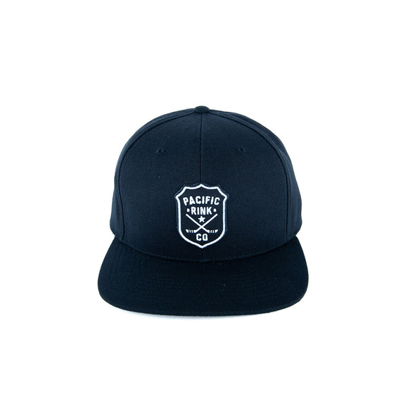 Sheriff's Logo Snapback | Black on Black