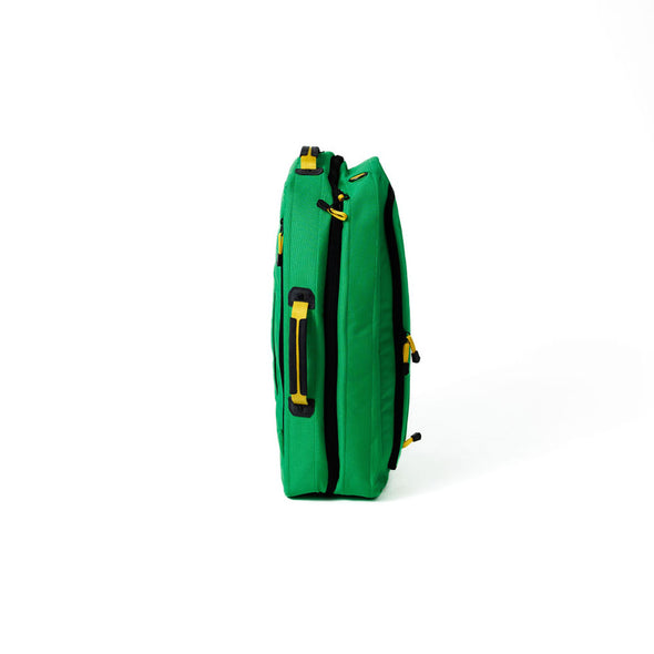 Journeyman Travel Bag | Kelly Green/Gold