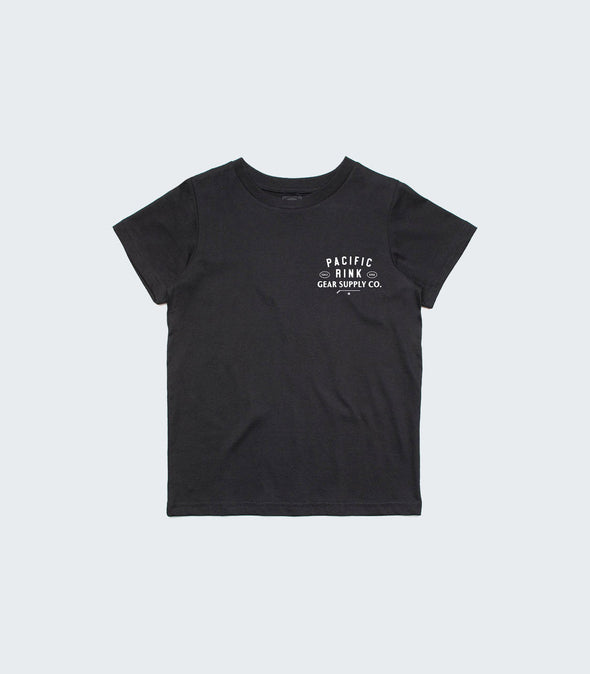 Youth Branded SS Tee | Navy