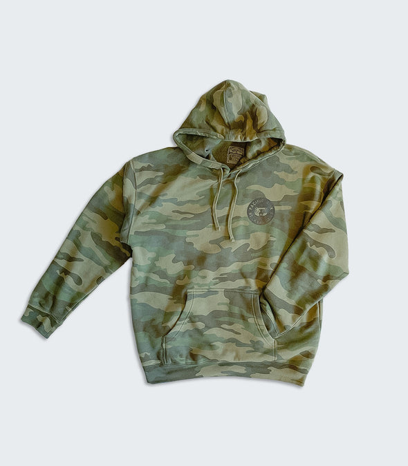 Members Club Camo Sweatshirt