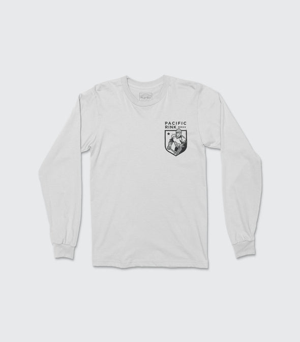 Pond Club Tee L/S | White