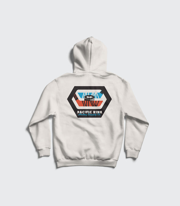 Puck Drop Hoodie | White