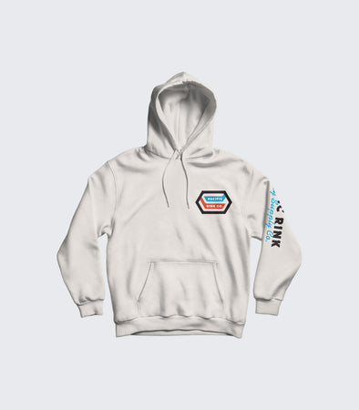 Puck Drop Hoodie | White