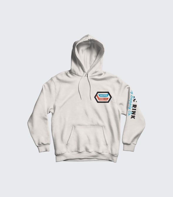 Puck Drop Hoodie | White