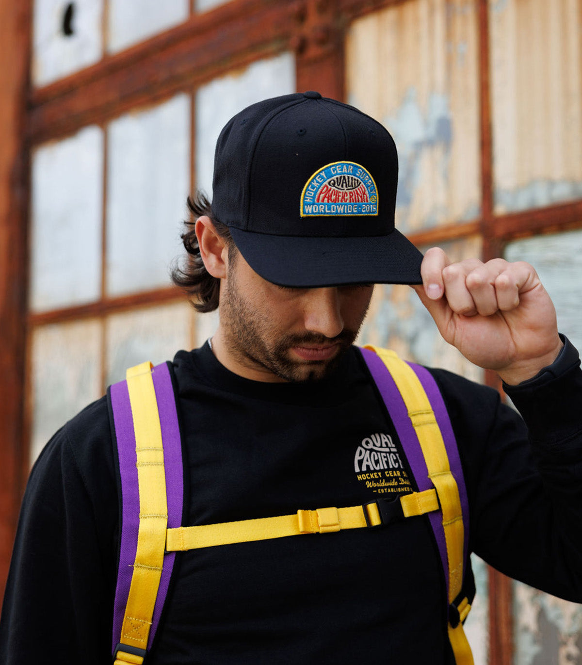 Qualitee Flatbill Black – Pacific Rink