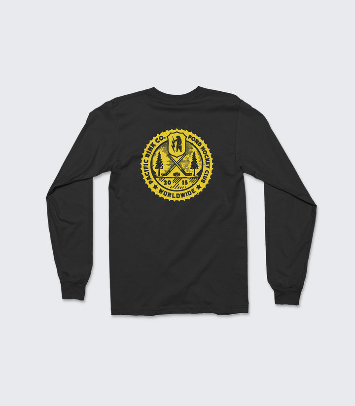 Worldwide Pond Hockey Club Tee L/S | Black